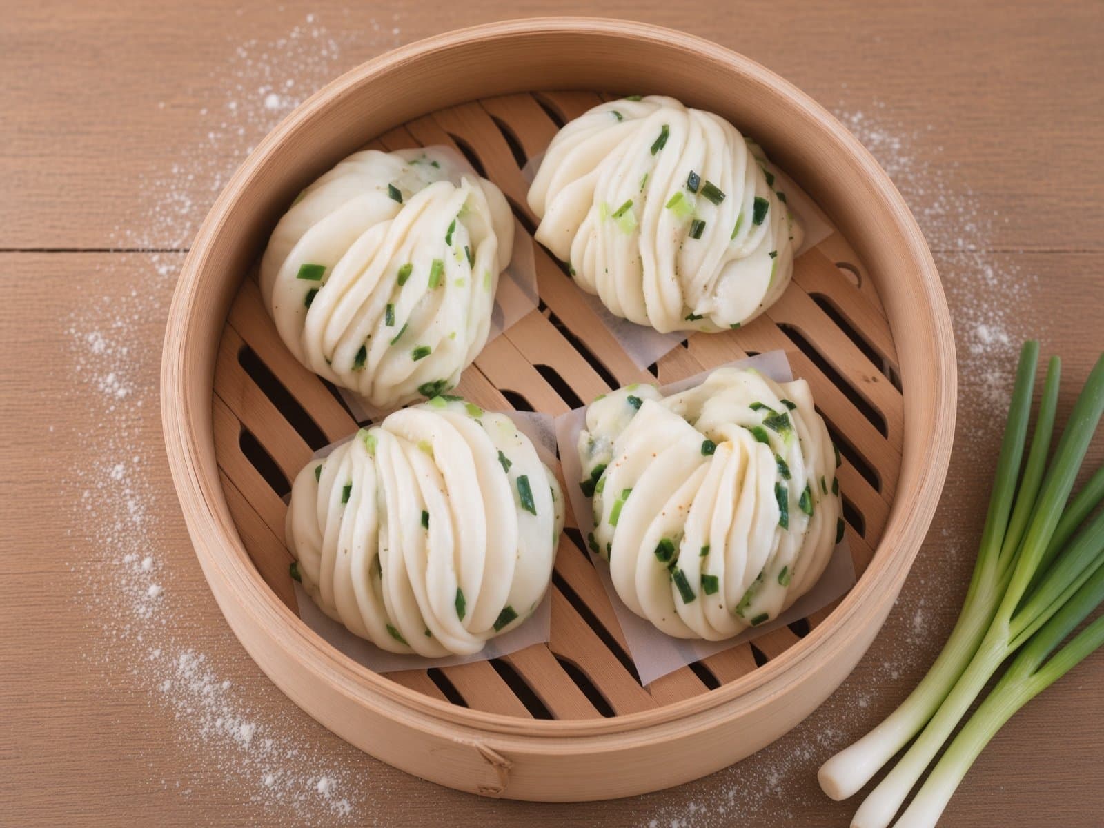 花卷 (4 pcs) - 花卷 | 包子
